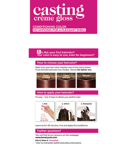 haircolor 550 casting creme gloss packshot side