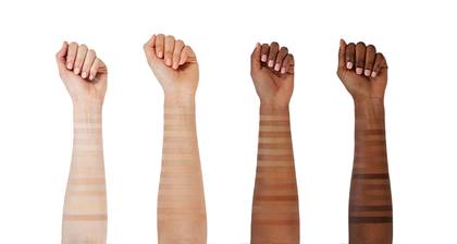 foundation true match blendable foundation arm swatch 3