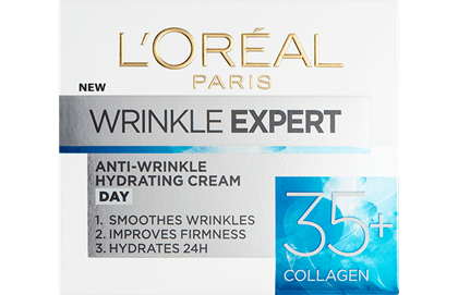 anti aging cream wrinkle expert 35 front pack